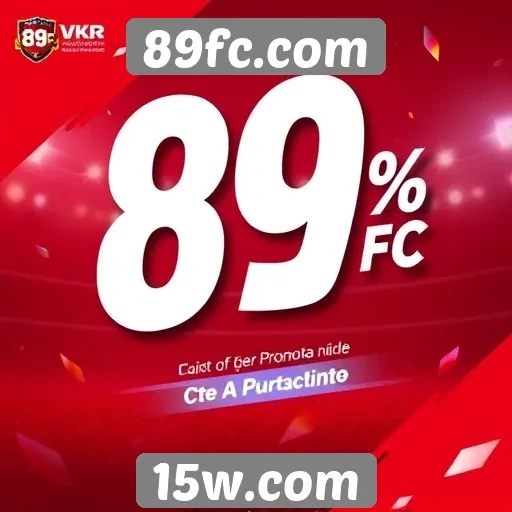 Novidades em promoções de 89fc.com para jogadores